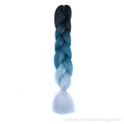 Quality 24 Inch 100% Synthetic Ultra Braid High Temperature Fiber Hair Extensions